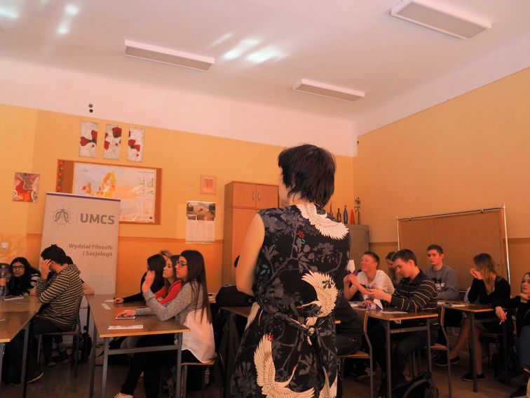 Warsztaty dla licealistów - LO w Opolu Lubelskim