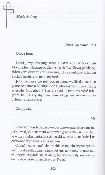 "Maria Curie i córki. Listy"