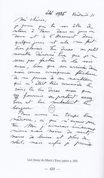 "Maria Curie i córki. Listy"