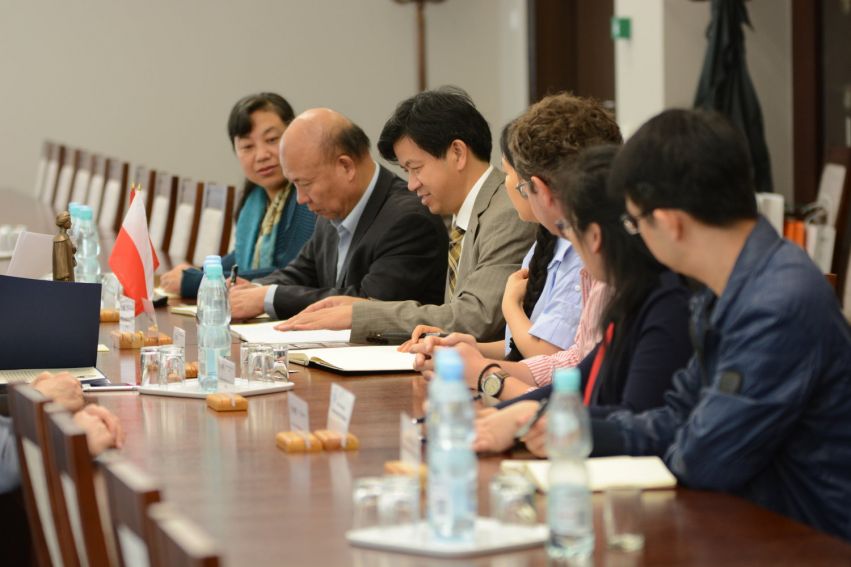 Delegacja chińska na UMCS (3-5.07.2017)