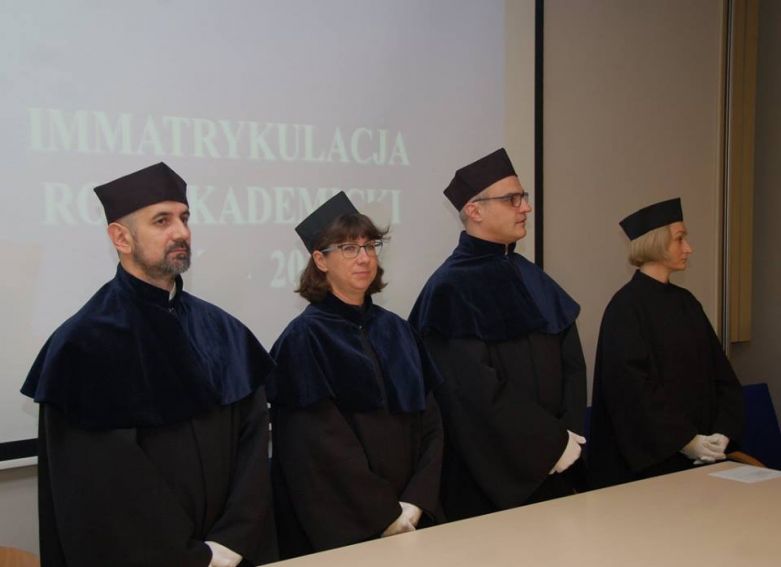 Immatrykulacja studentów na Wydziale MFI - Rok akademicki...