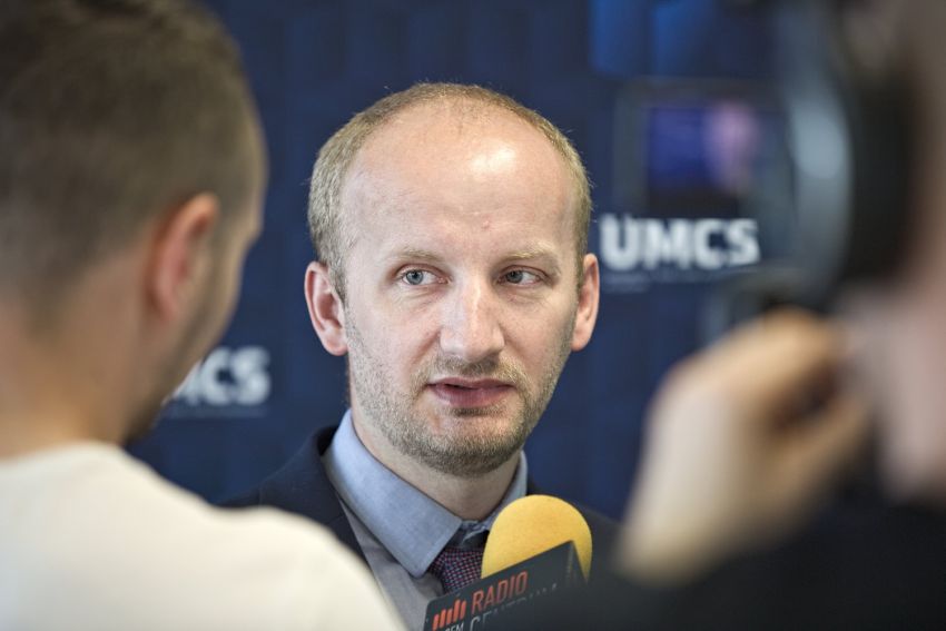 Briefing prasowy "UMCS biega"