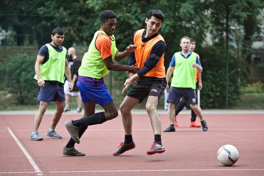 International Student Football Tournament on UMCS campus