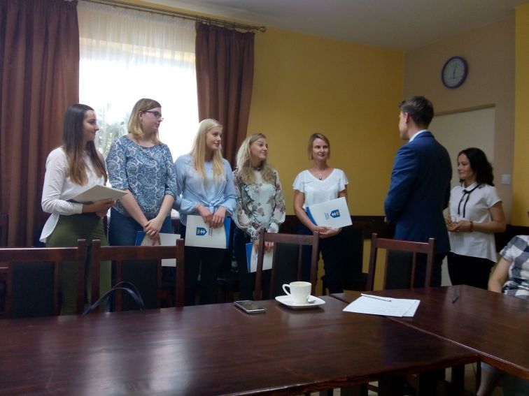 Prezentacja kolejnych projektów SKNP „SmartCity” w Łomazach