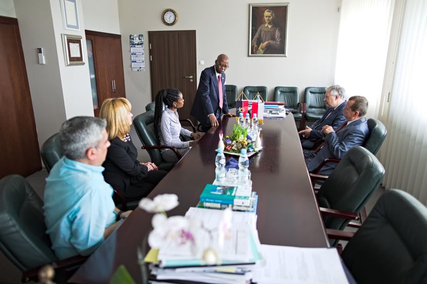 Spotkanie JM z Ambasadorem Angoli