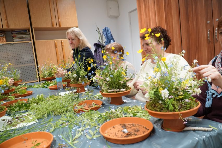 Dzień Polskiej Niezapominajki - warsztaty florystyczne