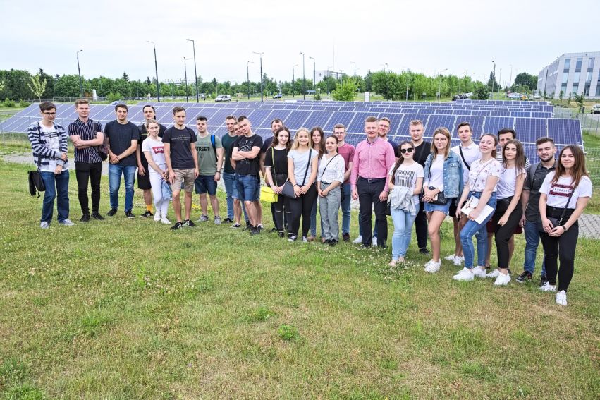 Wizyta studentów w Lubelskim Parku Naukowo-Technologicznym