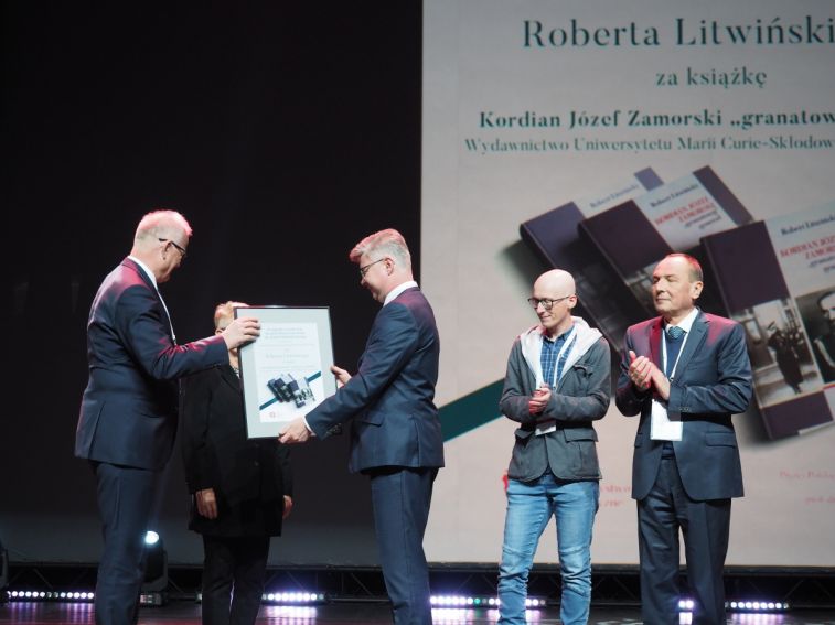 Ceremonia wręczenia nagrody w konkursie „Książka...