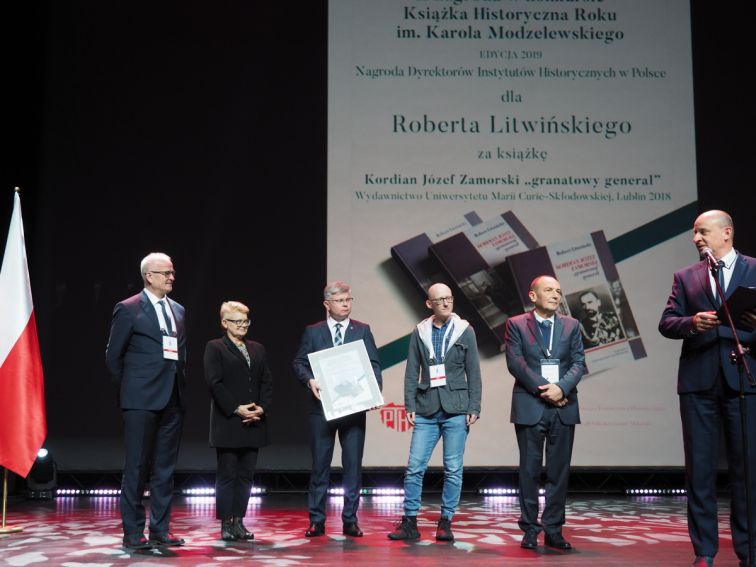 Ceremonia wręczenia nagrody w konkursie „Książka...