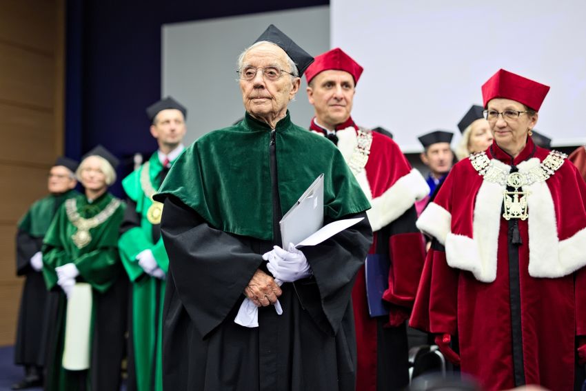 Doktorat honoris causa UMCS dla prof. Pierre'a Joliot