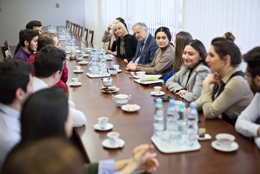 Spotkanie z przedstawicielami Ambasady Azerbejdżanu w Polsce