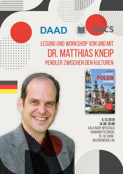 Spotkanie z dr Matthiasem Kneipem (5.XII.2019)
