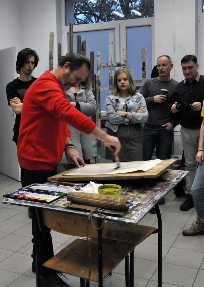 Visit of artists from Lviv