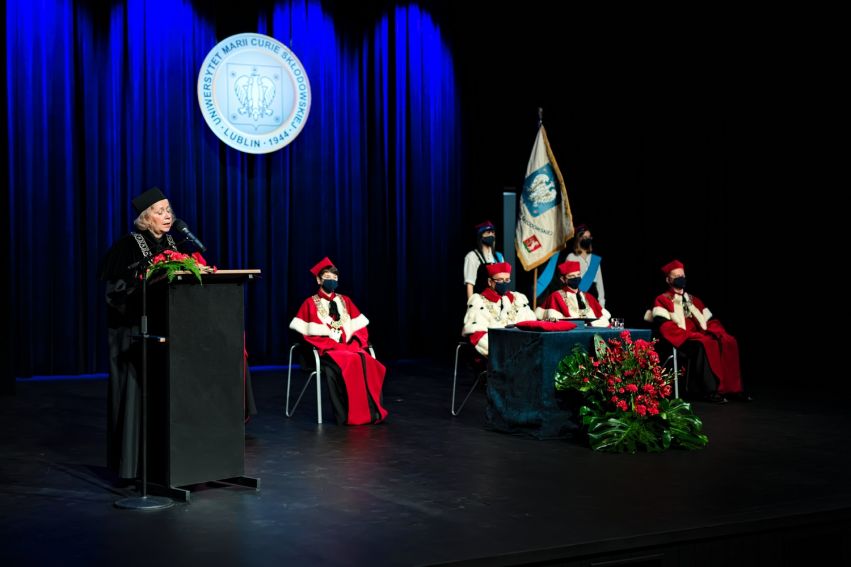 Uroczysta inauguracja roku akademickiego 2020/2021 na UMCS