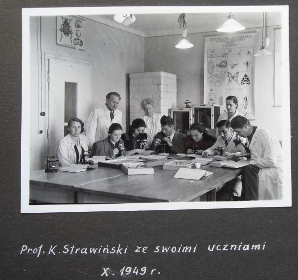 Historyczne zdjęcia prof. dr. Konstantego Strawińskiego