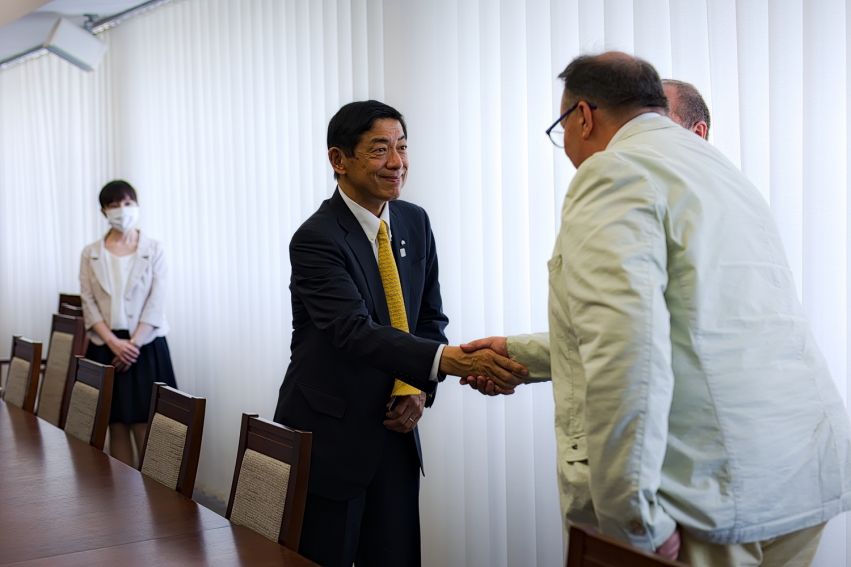 Wizyta Ambasadora Japonii w Polsce na UMCS