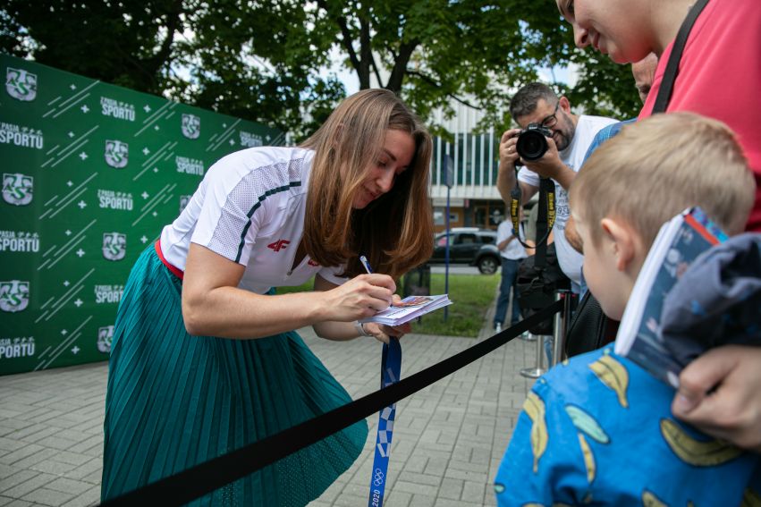 Spotkanie z medalistką olimpijską Malwiną Kopron