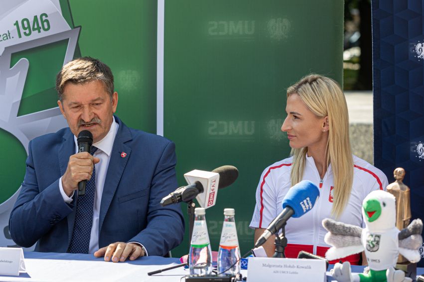Małgorzata Hołub-Kowalik odwiedziła UMCS