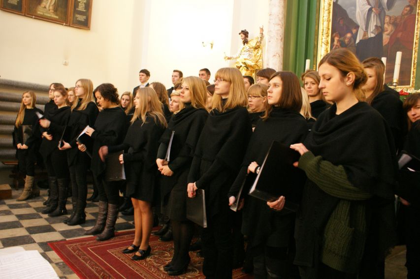 Koncert adwentowy w kościele "na Staszica" 2012 