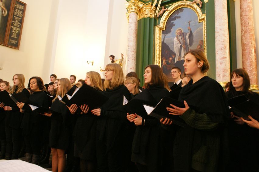 Koncert adwentowy w kościele "na Staszica" 2012 