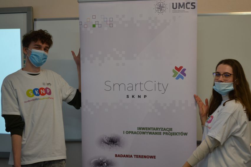 SKNP „SmartCity” na warsztatach w szkołach partnerskich UMCS