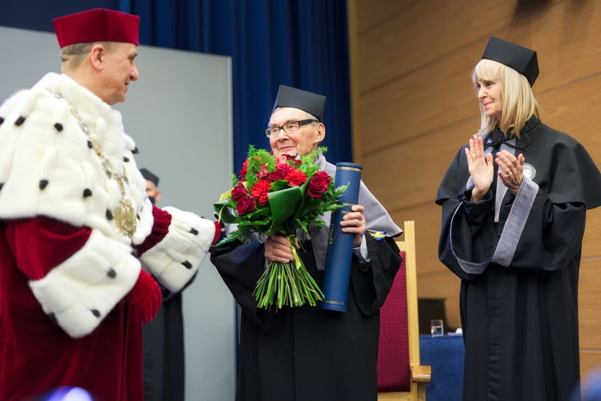 Red. Marian Turski doktorem honoris causa UMCS
