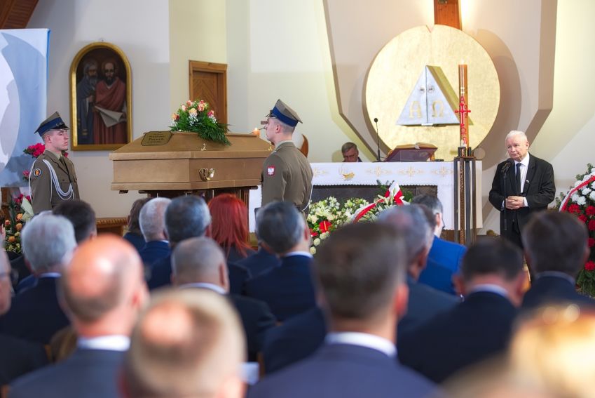 Uroczystości pogrzebowe śp. prof. Waldemara Parucha