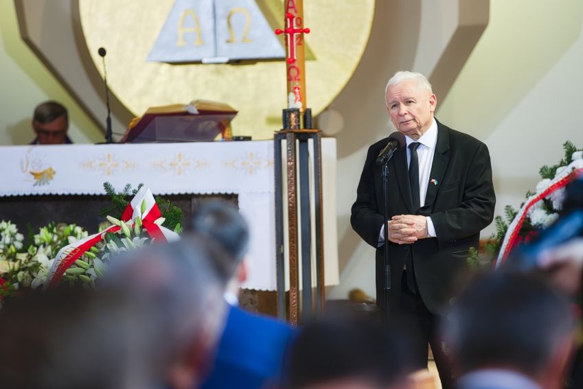 Uroczystości pogrzebowe prof. Waldemara Parucha