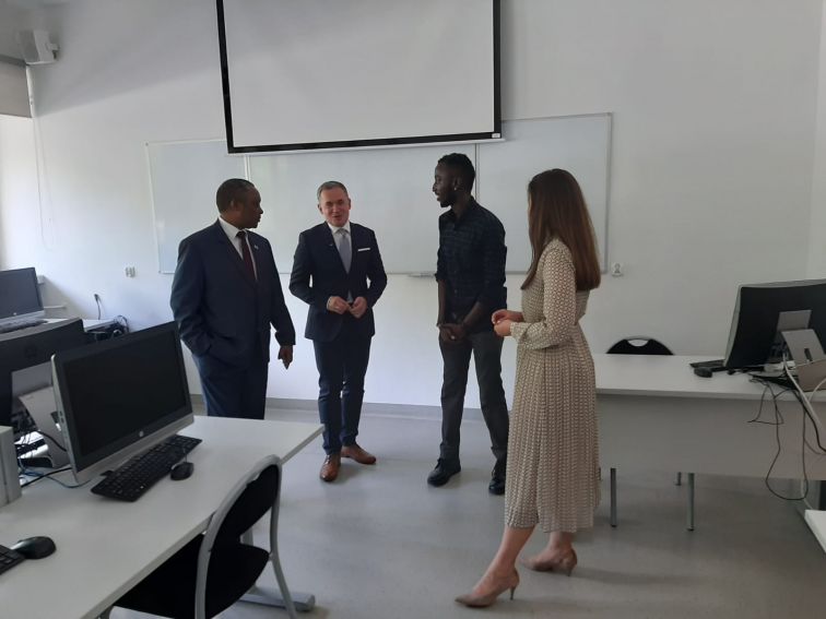 Wizyta Ambasadora Rwandy na UMCS