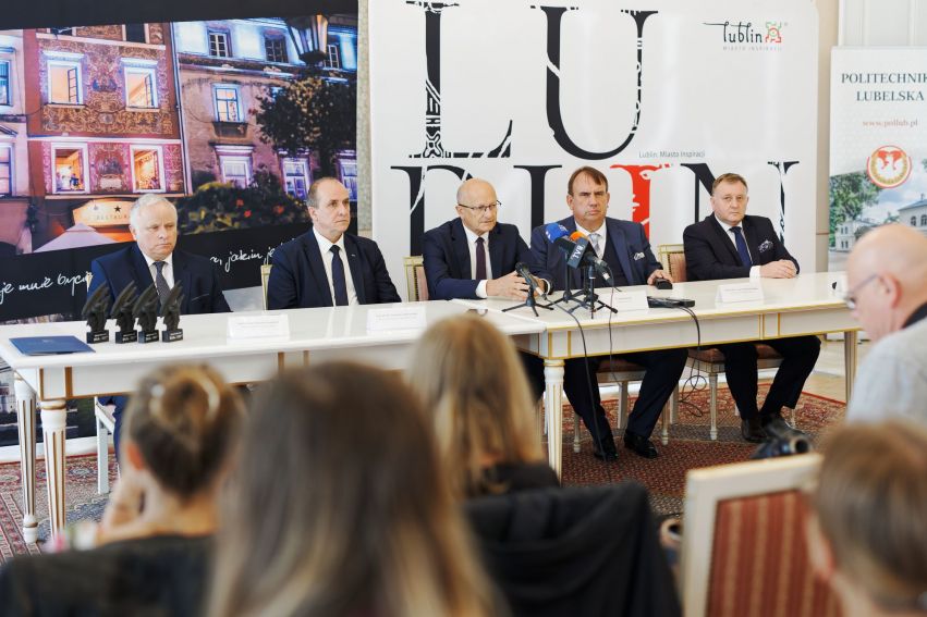 Konferencja prasowa Związku Uczelni Lubelskich i...