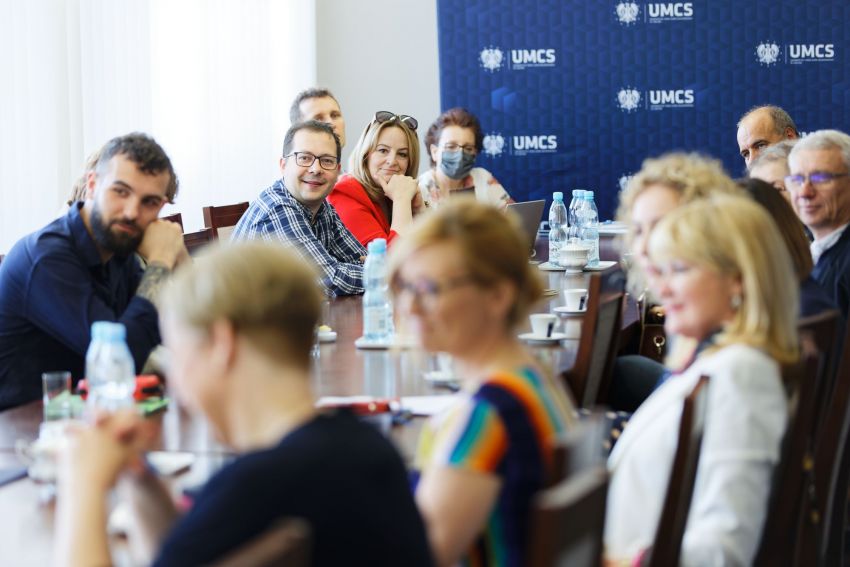 UMCS solidarny z Ukrainą - spotkanie podsumowujące 