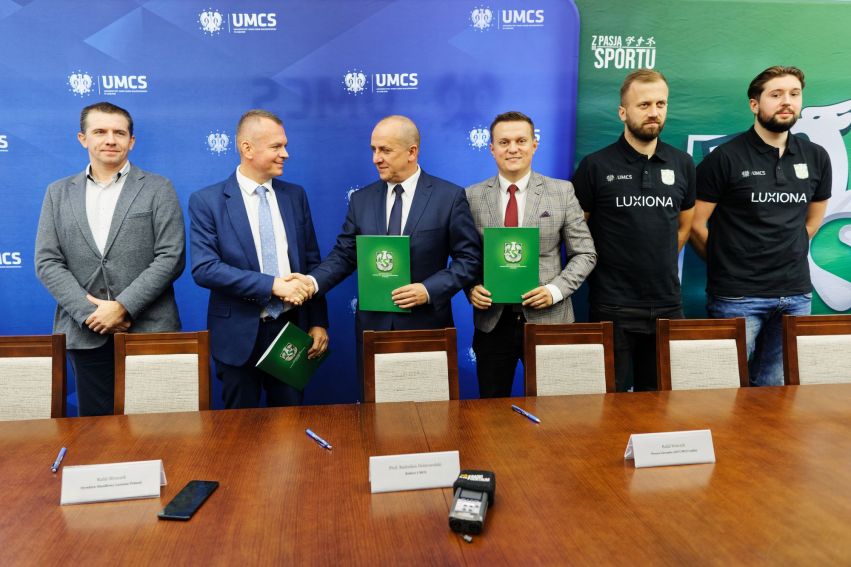 Umowa między Luxiona Poland a AZS UMCS Lublin 