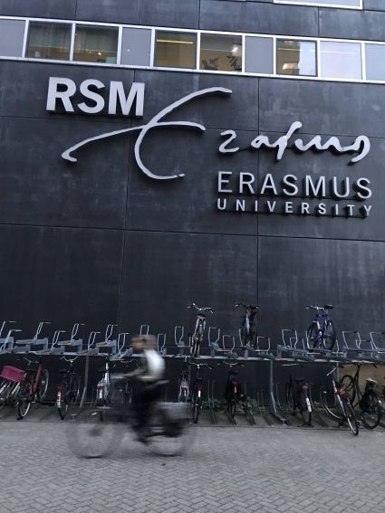 Wizyta na Uniwersytecie Erazma w Rotterdamie