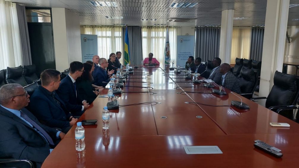 Spotkanie z minister edukacji Ruandy i targi edukacyjne...
