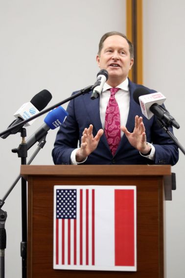 Spotkanie z Markiem Brzezinskim, Ambasadorem USA