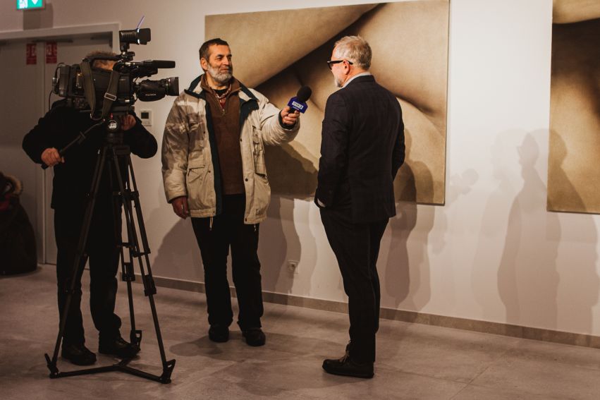 Wojciech Leder BODY OF WORK wystawa malarstwa 