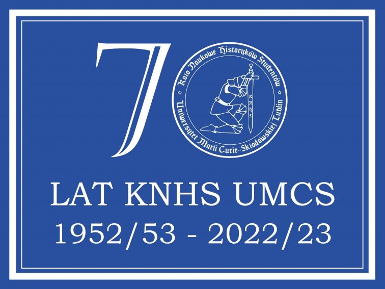 70-lecie KNHS UMCS na WHiA