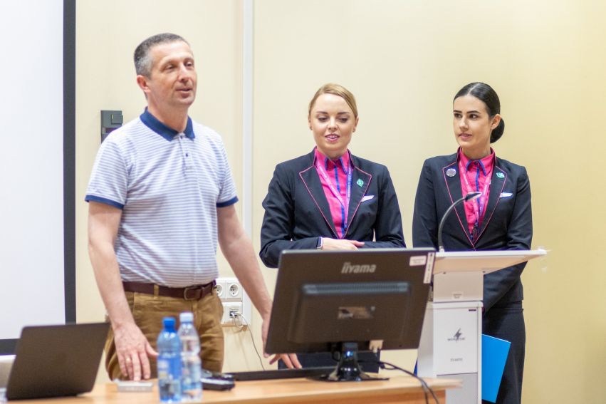 Spotkanie z firmą Wizz Air w ramach cyklu "Umiem w...