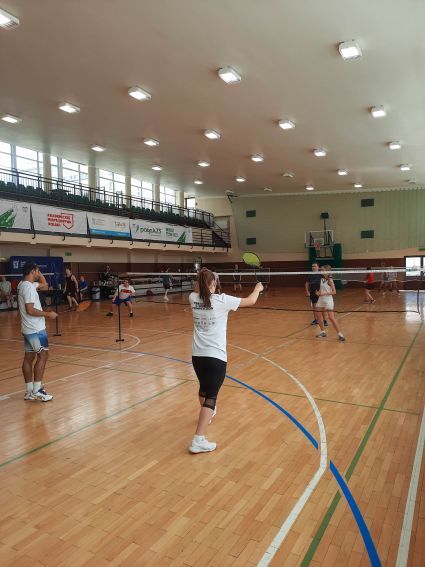 Turniej Badmintona gier podwójnych