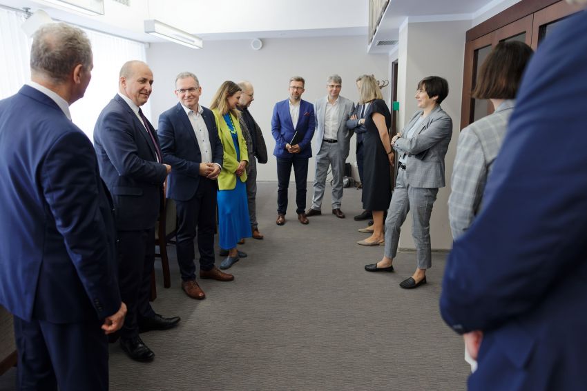 Wizyta delegacji z Wilna w ramach konsorcjum ATHENA