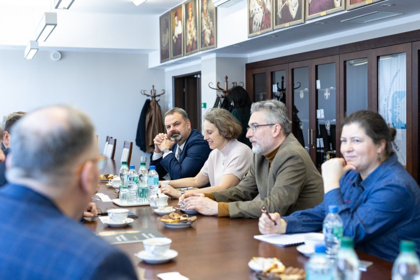 Delegacja z władz miasta Ołomuniec na UMCS