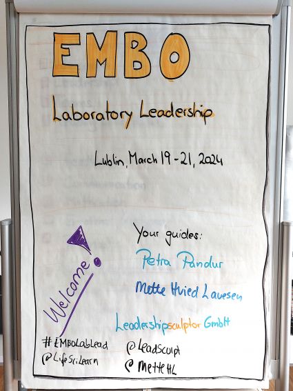 Warsztaty „EMBO Laboratory Leadership Course”