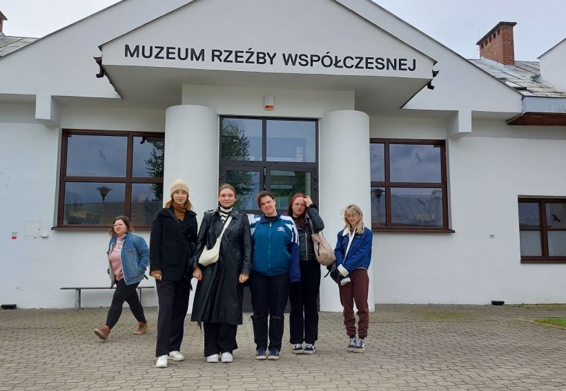  Studencki wyjazd do Centrum Rzeźby Polskiej w Orońsku 