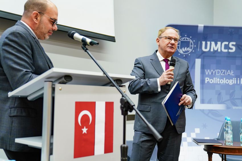 Wizyta Ambasadora Turcji w Polsce Raufa Alpa Denktaşa