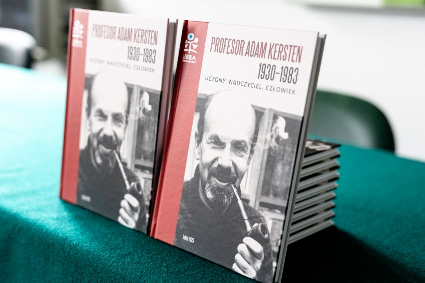 Promocja książki o prof. Adamie Kerstenie 