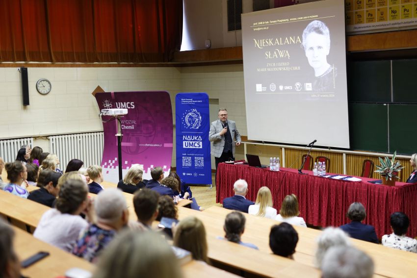 Konferencja "Maria Curie-Skłodowska, niecodzienna...