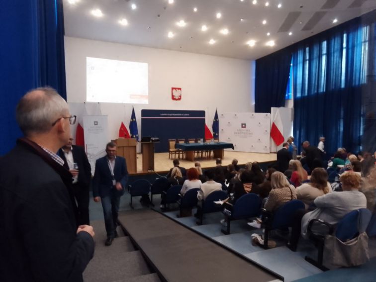 Konferencja szkoleniowa "Przekazywanie materiałów...