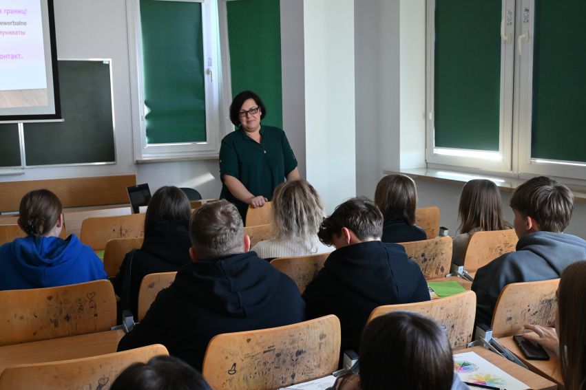 Warsztaty językowe dla uczniów IV LO w Białej Podlaskiej...