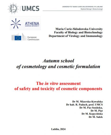 Warsztaty "The in vitro assessment of safety and...