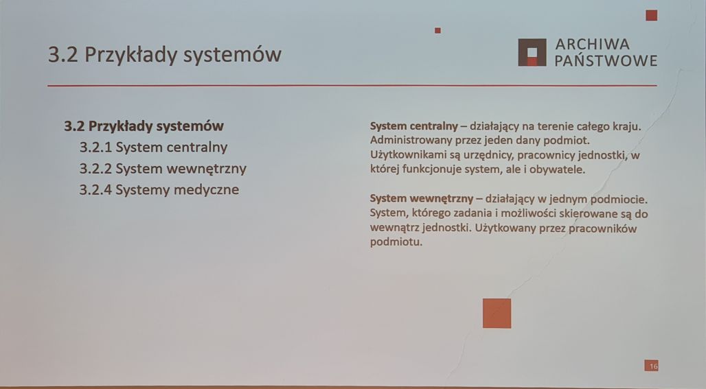 Konferencja Systemy klasy EZD a systemy dziedzinowe w...